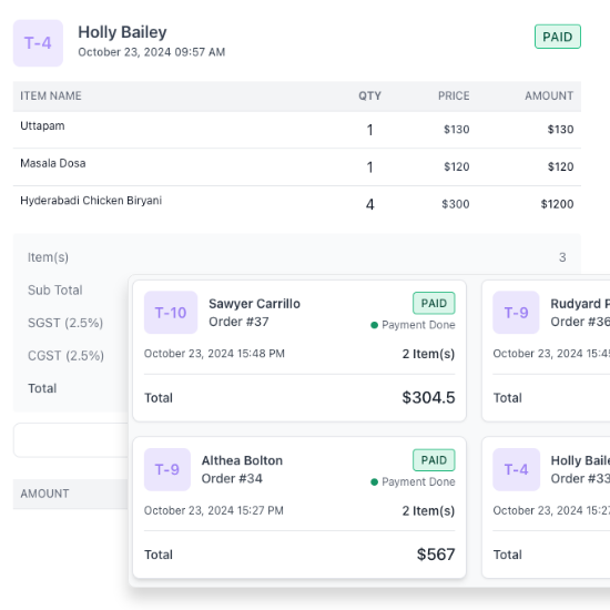 Simplify order management